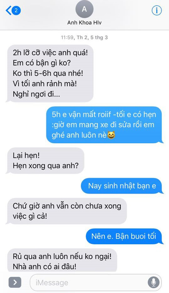 Phạm Lịch tung loạt tin nhắn bằng chứng trong lần cuối lên tiếng về ồn ào với Phạm Anh Khoa Phạm Lịch tung loạt tin nhắn bằng chứng trong lần cuối lên tiếng về ồn ào với Phạm Anh Khoa